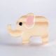 Handcrafted Pine Wood Elephant Knob